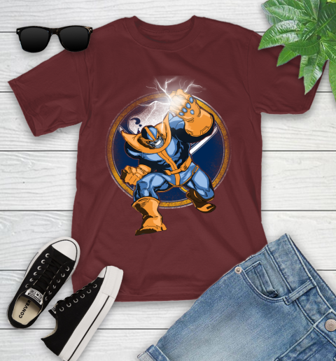 Buffalo Sabres NHL Hockey Thanos Avengers Infinity War Marvel Youth T-Shirt 14