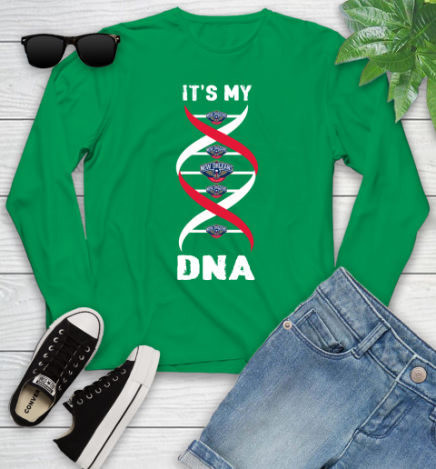 New Orleans Pelicans NBA Basketball It's My DNA Sports Youth Long Sleeve 7