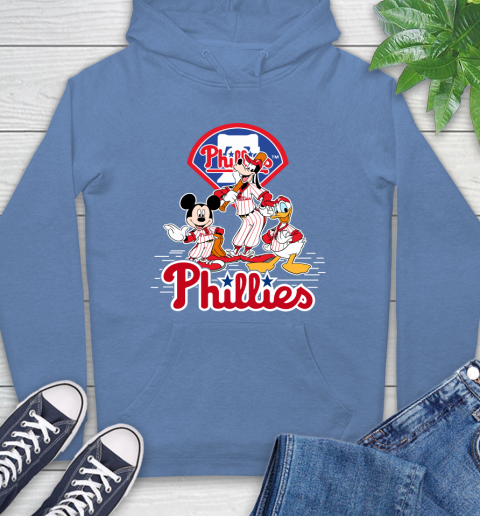 Phillies hooded t store shirt
