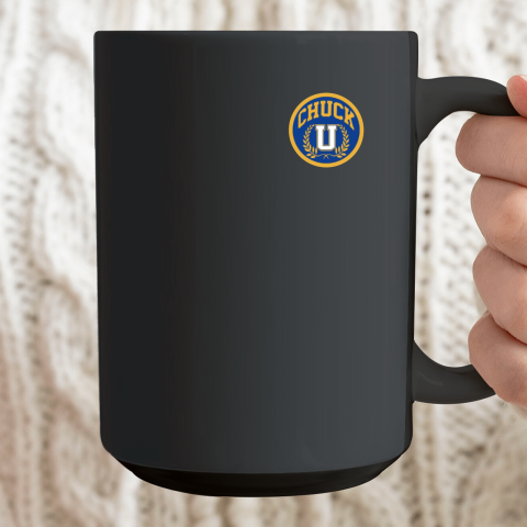 Chuck U Shirt Charles Barkley Chuck University Ceramic Mug 15oz 2