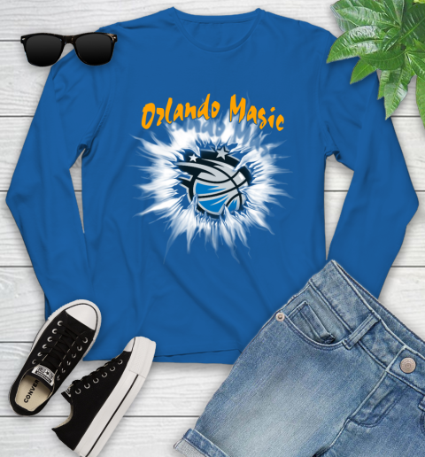 Orlando Magic NBA Basketball Rip Sports Youth Long Sleeve 10