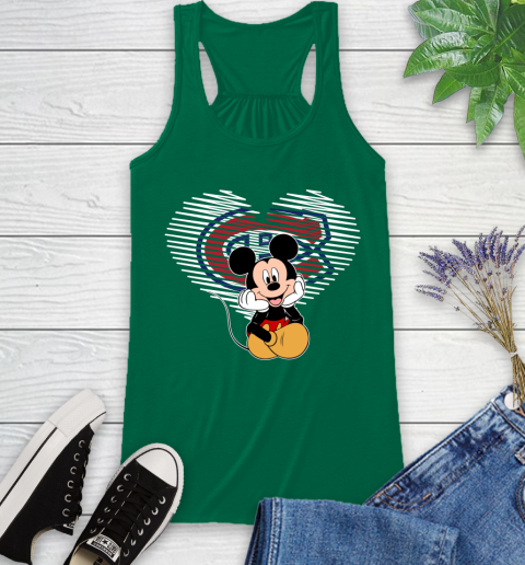 NHL Montreal Canadiens The Heart Mickey Mouse Disney Hockey Racerback Tank 6