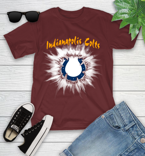 Indianapolis Colts NFL Football Adoring Fan Rip Sports Youth T-Shirt 14