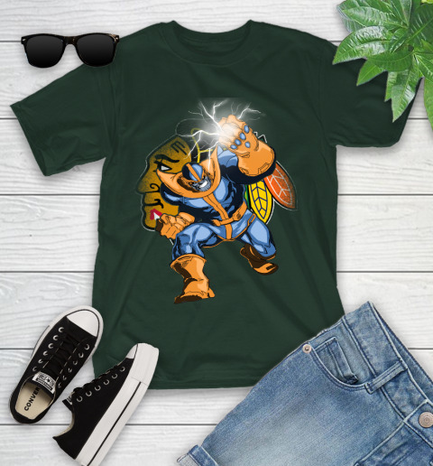Chicago Blackhawks NHL Hockey Thanos Avengers Infinity War Marvel Youth T-Shirt 5