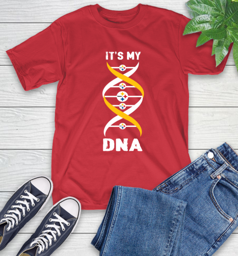 Pittsburgh Steelers NFL Football It's My DNA Sports T-Shirt 11