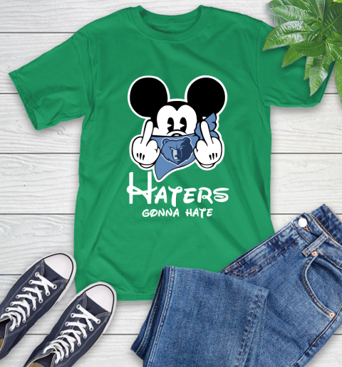 NBA Memphis Grizzlies Haters Gonna Hate Mickey Mouse Disney Basketball T Shirt T-Shirt 7