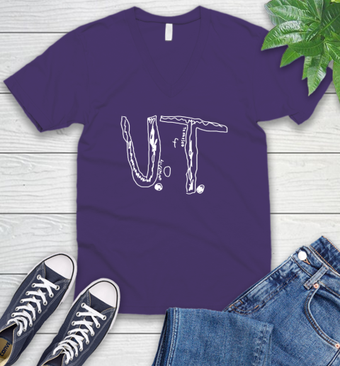 Ut Bully University Of Tennessee V-Neck T-Shirt 9
