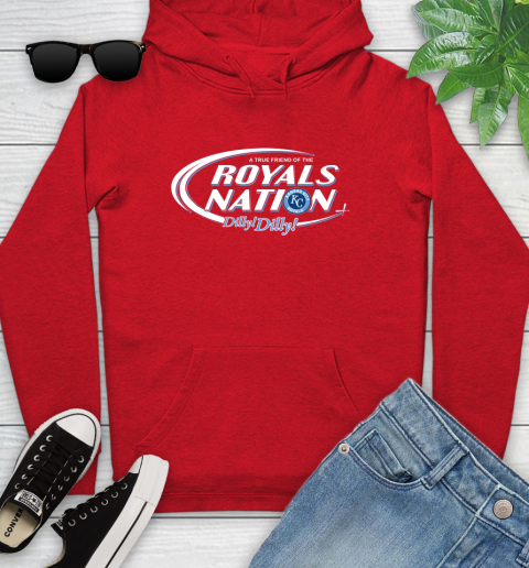 MLB A True Friend Of The Kansas City Royals Dilly Dilly Baseball Sports Youth Hoodie 12