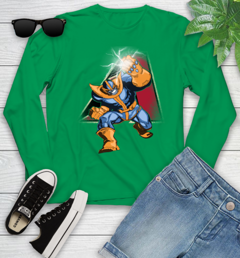 Arizona Diamondbacks MLB Baseball Thanos Avengers Infinity War Marvel Youth Long Sleeve 7