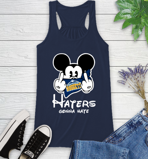 NBA Denver Nuggets Haters Gonna Hate Mickey Mouse Disney Basketball T Shirt Racerback Tank 9
