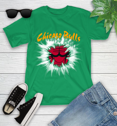Chicago Bulls NBA Basketball Rip Sports Youth T-Shirt 8