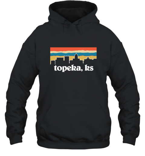 Retro Topeka Kansas shirt Hooded
