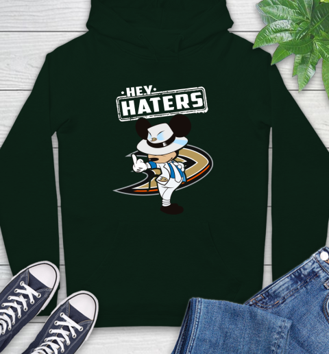 NHL Hey Haters Mickey Hockey Sports Anaheim Ducks Hoodie 12