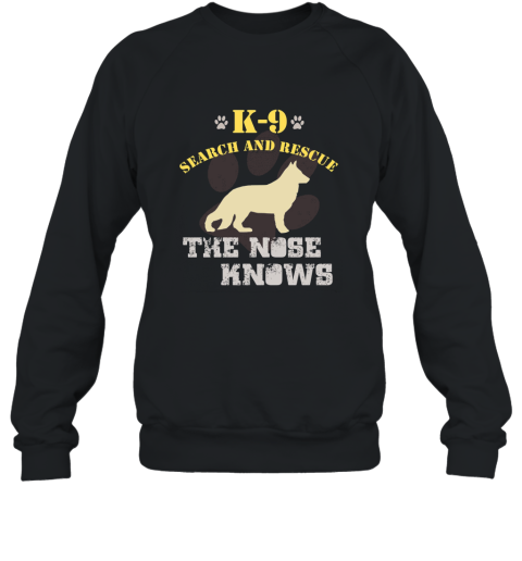 K9 Search and Rescue Hoodie German Shepherd Dog GSD alottee Sweatshirt