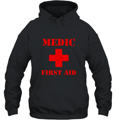 Big Texas Medic First Aid T Shirt Hooded