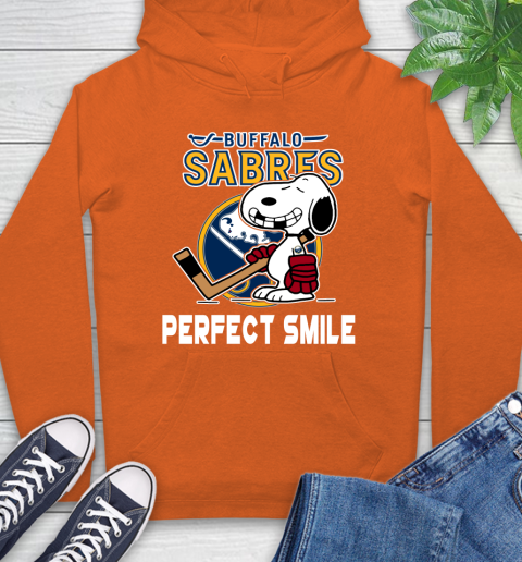 NHL Buffalo Sabres Snoopy Perfect Smile The Peanuts Movie Hockey T Shirt Hoodie 4