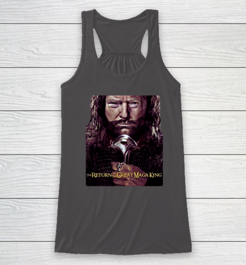 Great Maga King  THE RETURN OF THE GREAT MAGA KING Racerback Tank 6