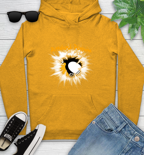 Pittsburgh Penguins NHL Hockey Adoring Fan Rip Sports Youth Hoodie 2