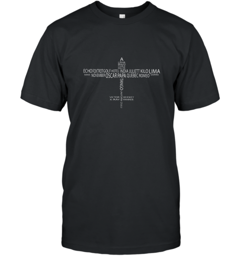 Aviation Phonetic Alphabet Pilot T Shirt 4LV T-Shirt