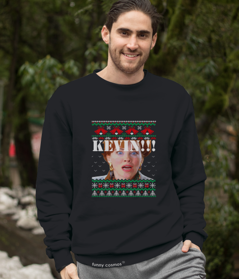 Home Alone Ugly Sweater Shirt, Kate McCallister T Shirt, Kevin Tshirt, Christmas Gifts