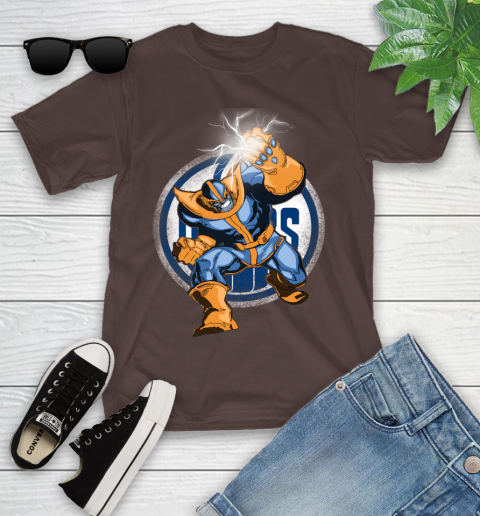 Edmonton Oilers NHL Hockey Thanos Avengers Infinity War Marvel Youth T-Shirt 7