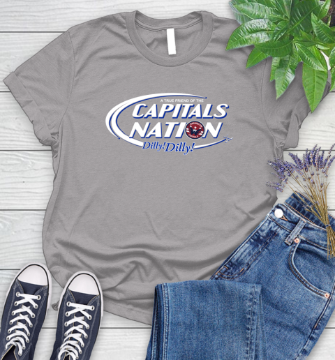 NHL A True Friend Of The Washington Capitals Dilly Dilly Hockey Sports Women's T-Shirt 5