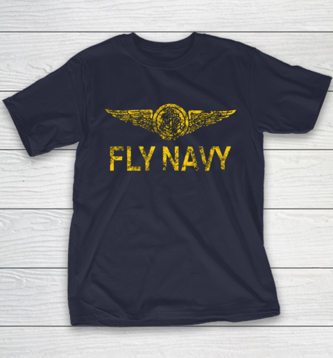 Fly Navy Shirt Youth T-Shirt 10