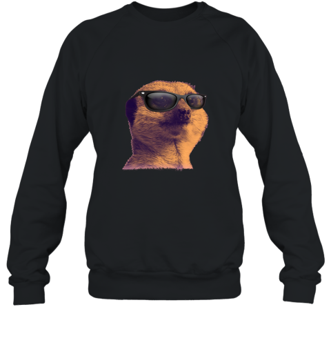 Funny Meerkat Cool Shades T shirt Pet Zoo Farm Animals Gift Sweatshirt