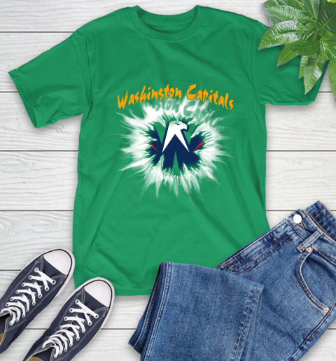 Washington Capitals NHL Hockey Adoring Fan Rip Sports T-Shirt 7