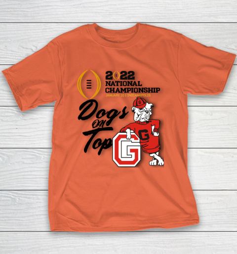 UGA National Championship  Georgia  UGA  Dogs On Top Youth T-Shirt 2