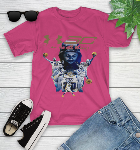 Stephen Curry I Can Do All Things Signature Youth T Shirt