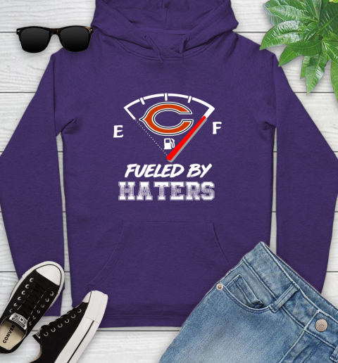 Chicago Bears NFL Football Fueled By Haters Sports Youth Hoodie 5