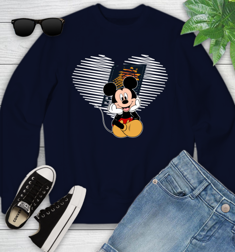 NBA Phoenix Suns The Heart Mickey Mouse Disney Basketball Youth Sweatshirt 2
