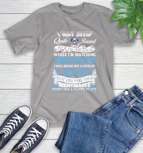 Tampa Bay Rays MLB Baseball Don't Mess With Me While I'm Watching My Team T-Shirt 6
