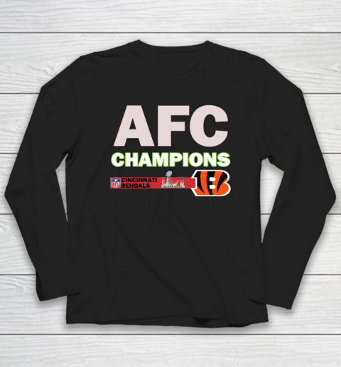 Bengals AFC Championship Super Bowl Long Sleeve T-Shirt