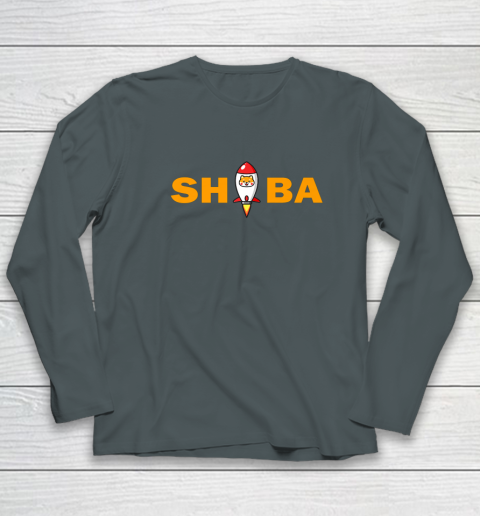 Shiba Inu Coin The Millionaire Loading Shib Coin To the Moon Long Sleeve T-Shirt 4
