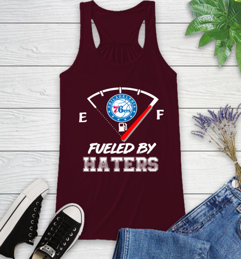Philadelphia 76ers NBA Basketball Fueled By Haters Sports Racerback Tank 2