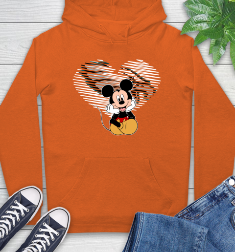 NFL Philadelphia Eagles The Heart Mickey Mouse Disney Football T Shirt_000 Hoodie 4