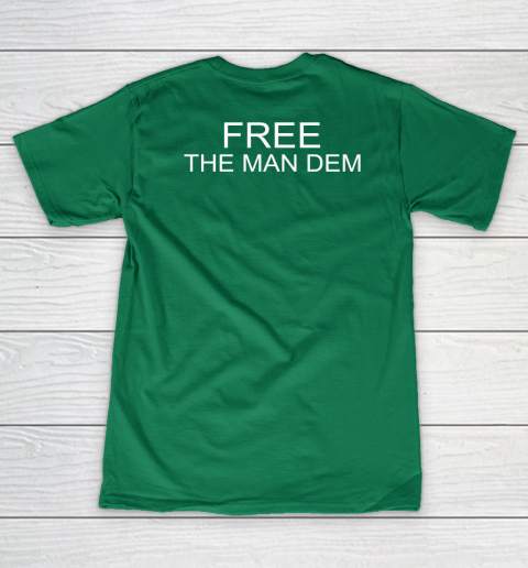 Free The Mandem Women's V-Neck T-Shirt 3