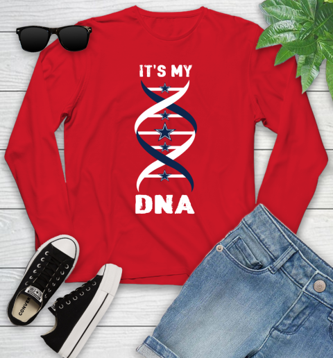 Dallas Cowboys NFL Football It's My DNA Sports Youth Long Sleeve 11