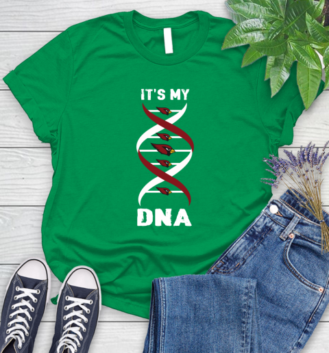 Arizona Cardinals NFL Football It's My DNA Sports Women's T-Shirt 9