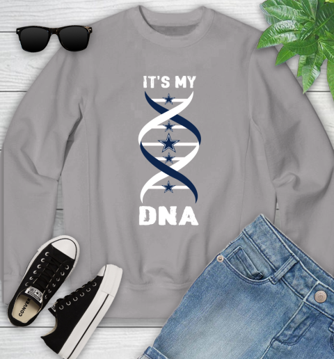 Dallas Cowboys NFL Football It's My DNA Sports Youth Sweatshirt 3