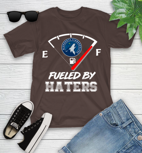 Minnesota Timberwolves NBA Basketball Fueled By Haters Sports Youth T-Shirt 7