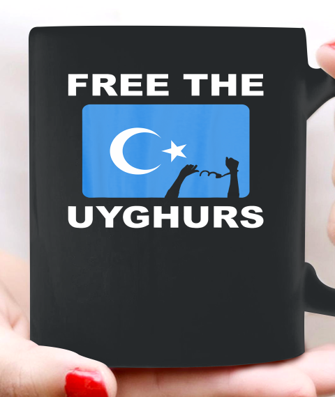 Free the Uyghurs Support Uighur Rights and Freedom Ceramic Mug 11oz