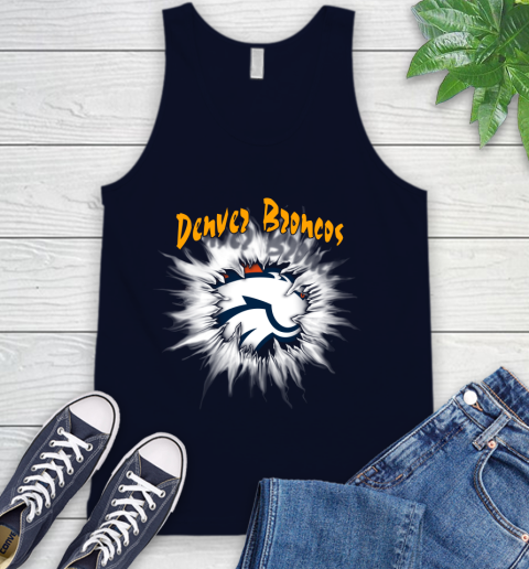 Denver Broncos NFL Football Adoring Fan Rip Sports Tank Top 2