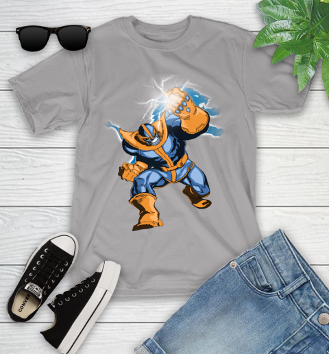 Detroit Lions NFL Football Thanos Avengers Infinity War Marvel Youth T-Shirt 4