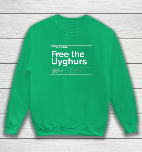 Free the Uyghurs Stop China Sweatshirt 4