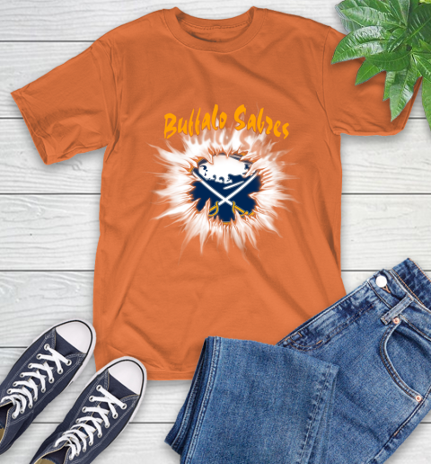Buffalo Sabres NHL Hockey Adoring Fan Rip Sports T-Shirt 4
