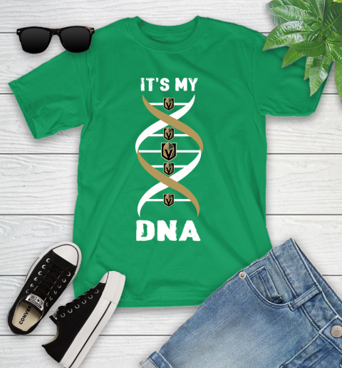 Vegas Golden Knights NHL Hockey It's My DNA Sports Youth T-Shirt 8
