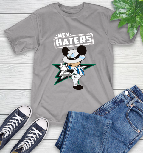 NHL Hey Haters Mickey Hockey Sports Dallas Stars T-Shirt 6